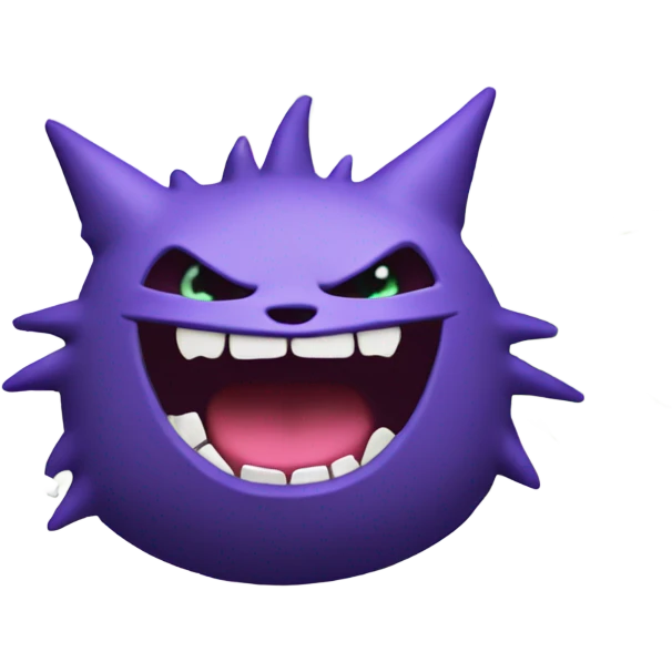 Gengar on ganja emoji