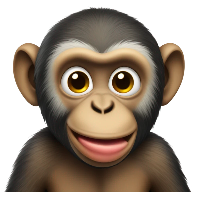 monkey with tounge out emoji