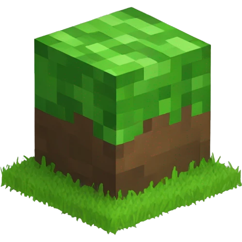 grass block minecraft emoji