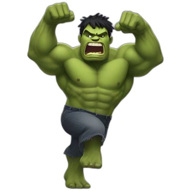 Dancing hulk emoji
