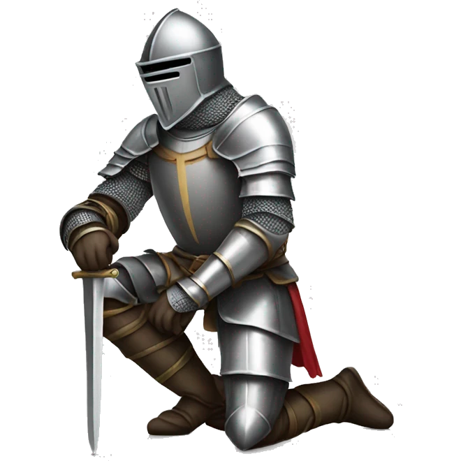 Knight kneeling emoji