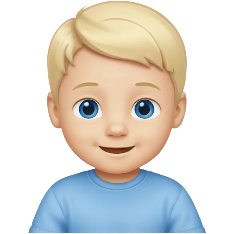 blond baby boy emoji