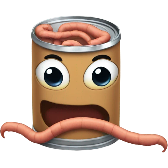 Can of worms emoji
