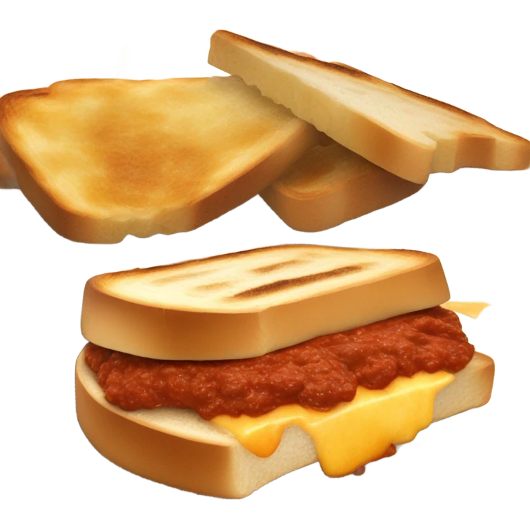 panini Bolognese with cheese  emoji