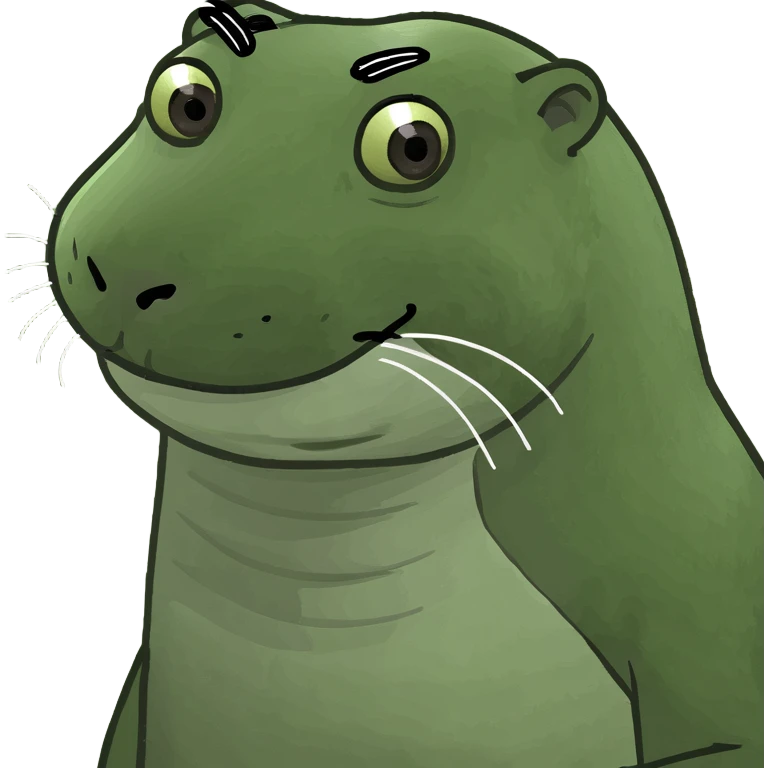 An otter emoji