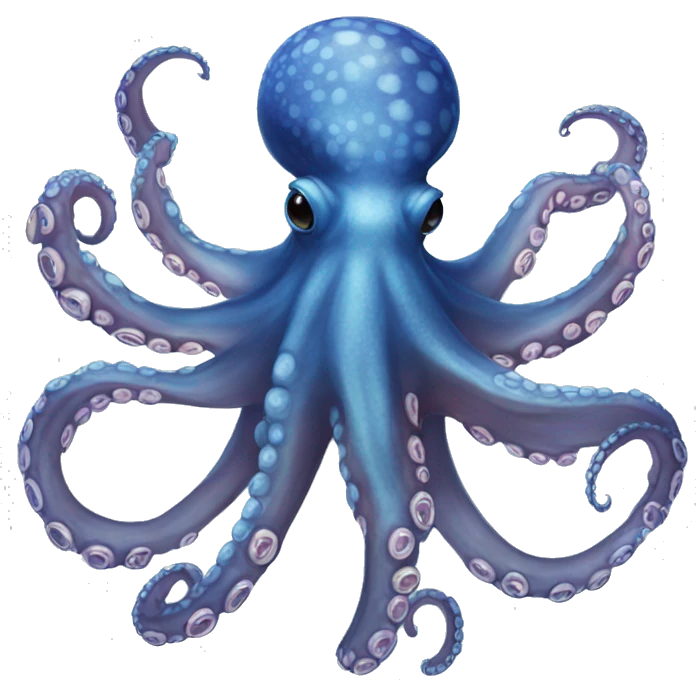 Blue ring octopus emoji