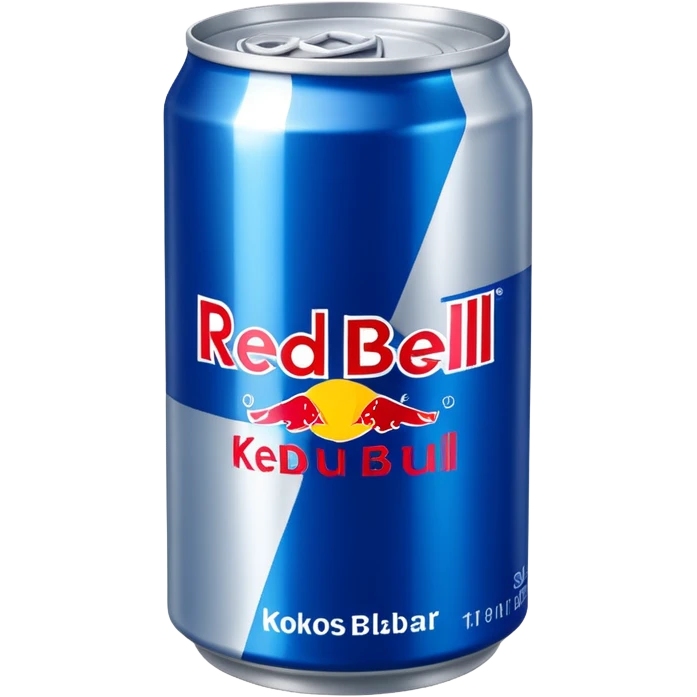 Kokos blåbär redbull emoji