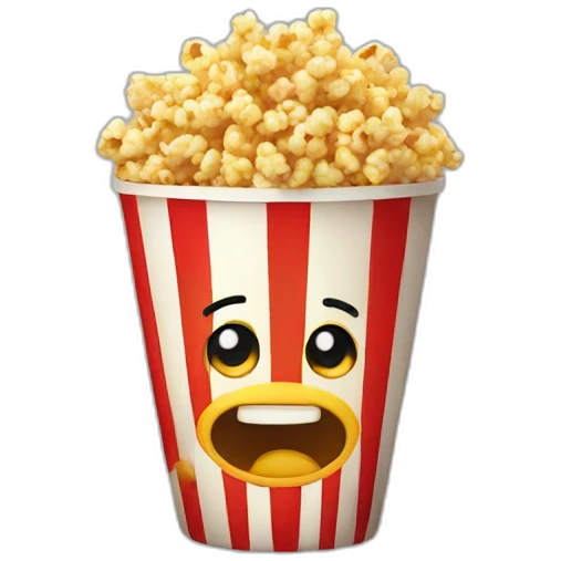 pop corn emoji