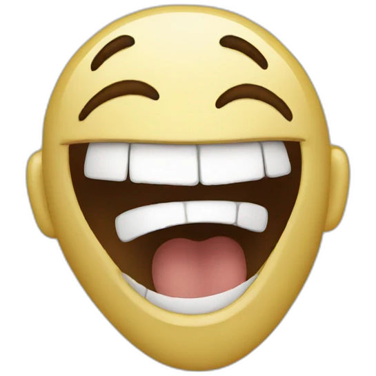 Laughing  emoji