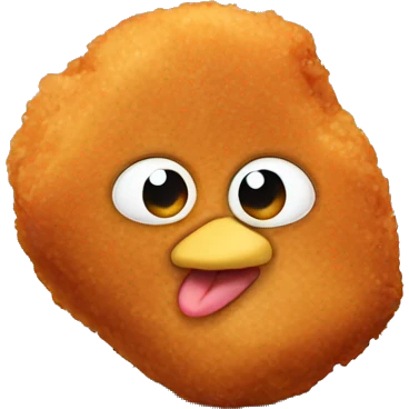 Chicken nugget emoji