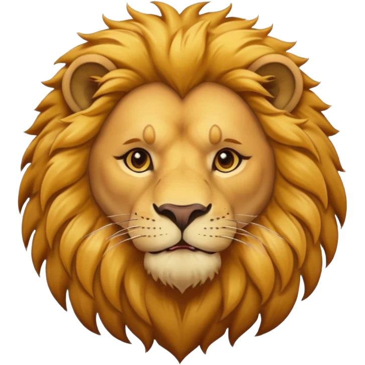 artist lion emoji