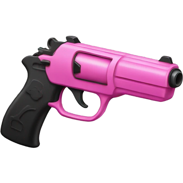 pink gun emoji