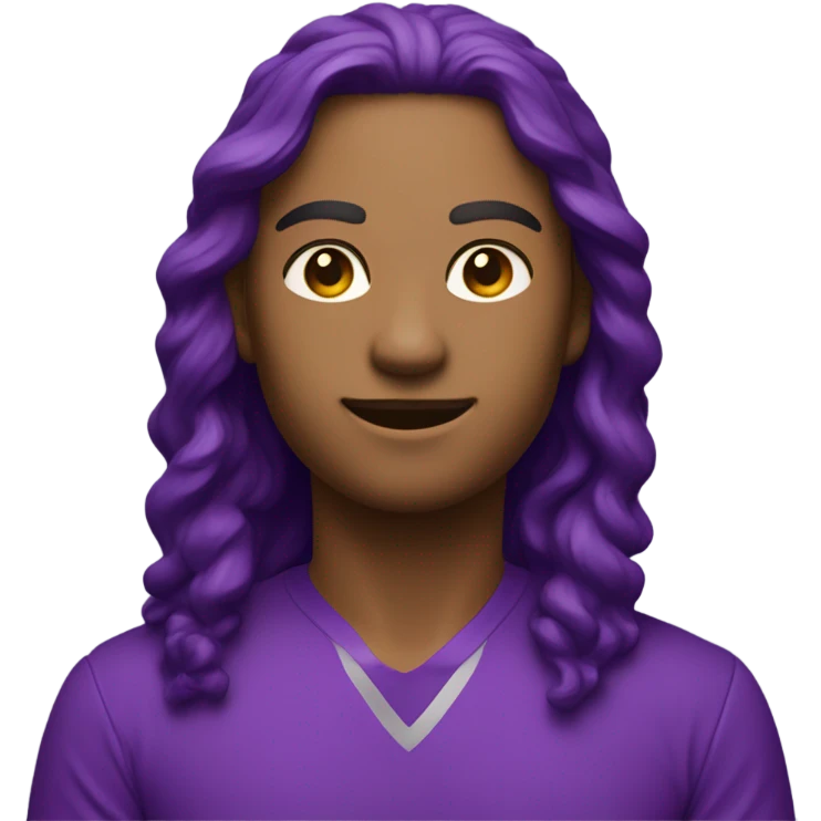 Purple Done emoji