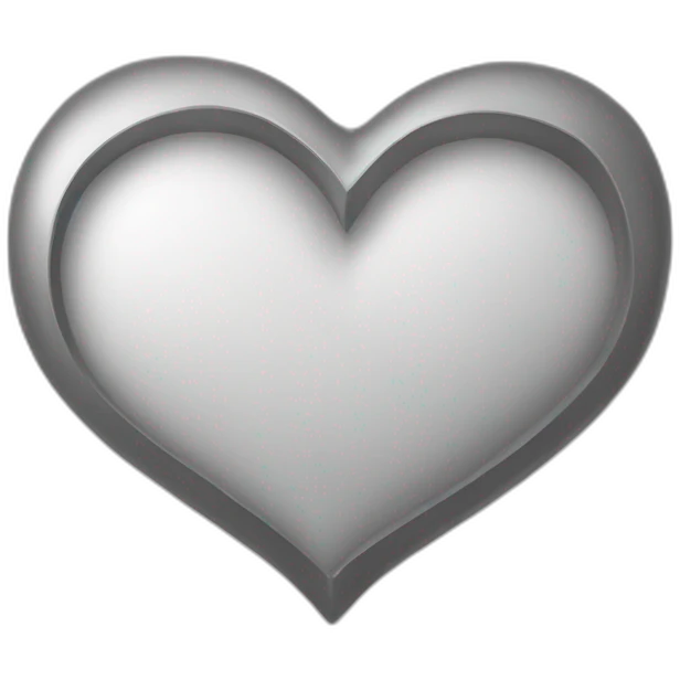 Un coeur avec écrit L+L emoji