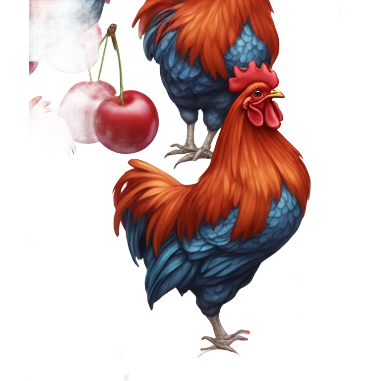 Rhode with cherry emoji