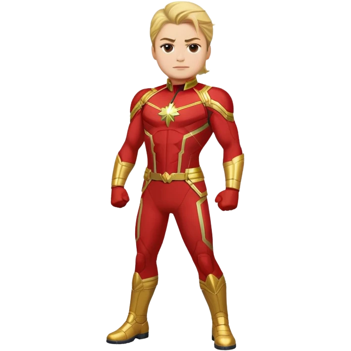 Captain Marvel superhero emoji