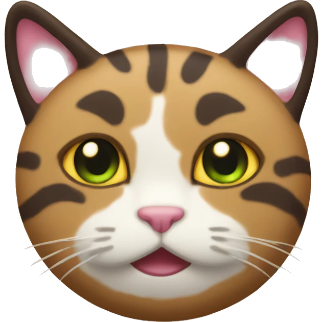 Cookie cat emoji