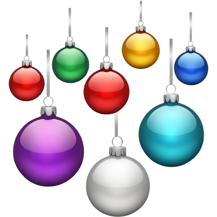 Christmas Baubles emoji