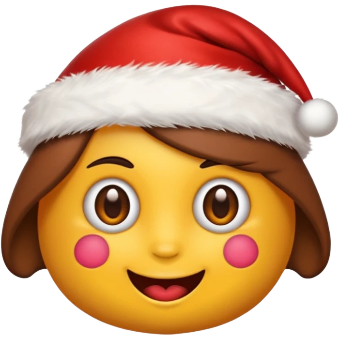 gere um emoji fofo de uma rena de natal emoji