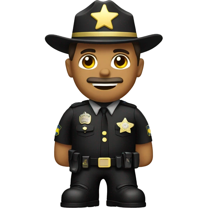Deputy sheriff cop emoji