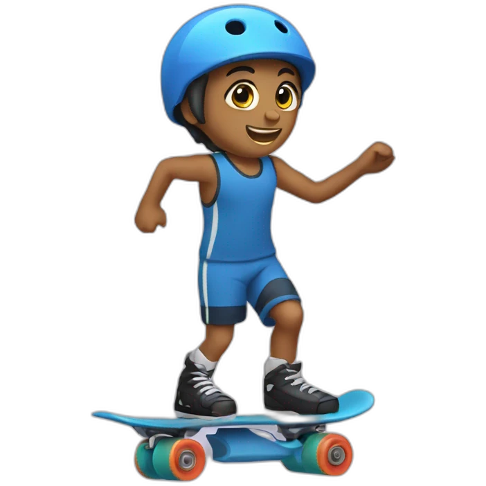 roller sktes emoji