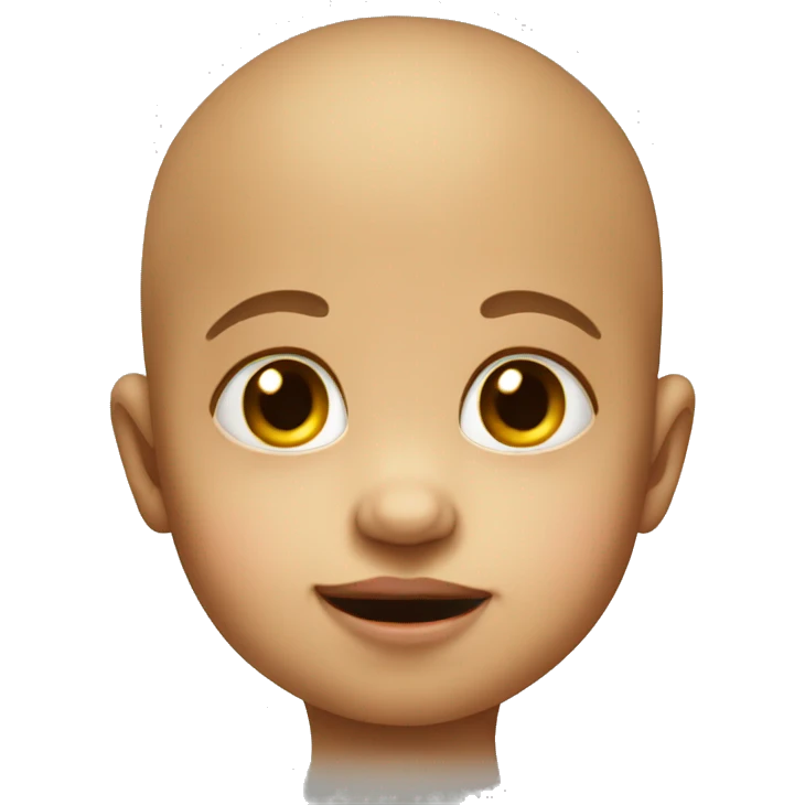 baby with a big nose emoji