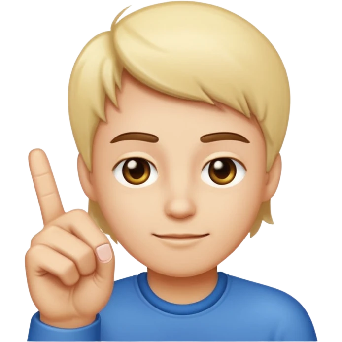 Base emoji / inspiration: 🧑‍🖕
Description: porn
Style: Glossy, high-contrast, soft highlights, subtle bevel, vibrant but flat colors, emoji-like proportions.
Output: square composition, simple silhouette, clear face and expression, no text, transparent background preferred. emoji