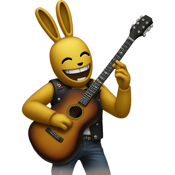 springbonnie playing guitar emoji