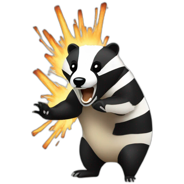 exploded-badger emoji