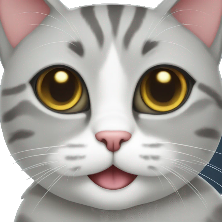 British cat smiling emoji