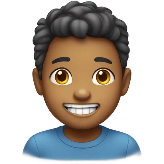 A little kid with no front theetg emoji