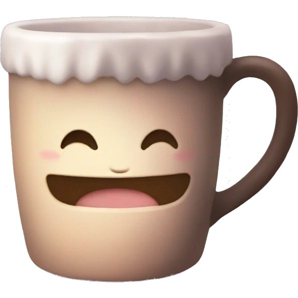 Cute aesthetic cup cozzy emoji