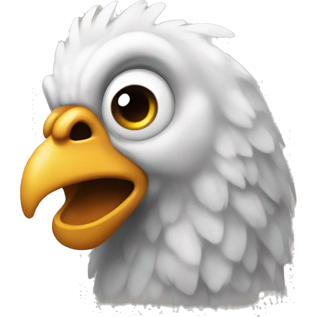 fear chiken emoji
