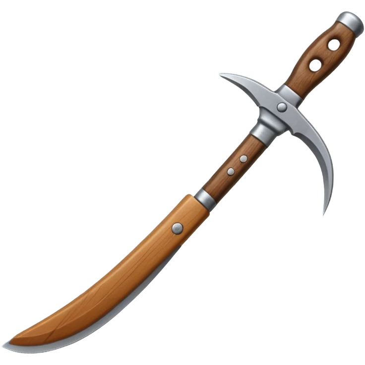 The sickle used by farmers emoji
