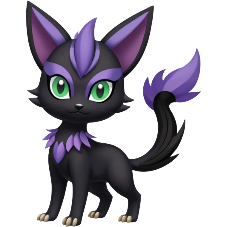 Meloetta-Purrloin-Nargacuga-Noibat-Pokémon-Fakémon-fusion-hybrid-creature emoji