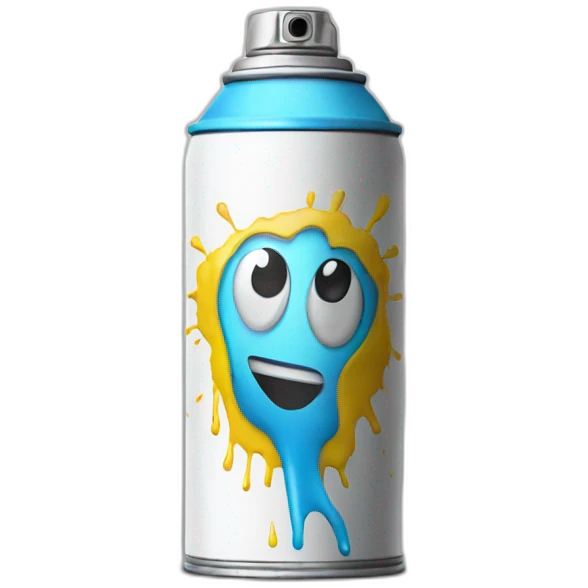 spraypaint can emoji