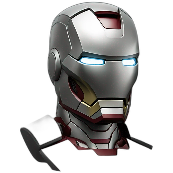 Bust of Iron Man emoji
