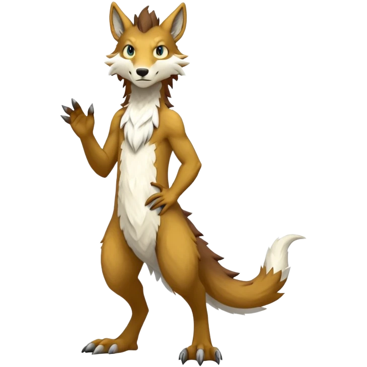 a vernid-sergal-fionbri, full body emoji
