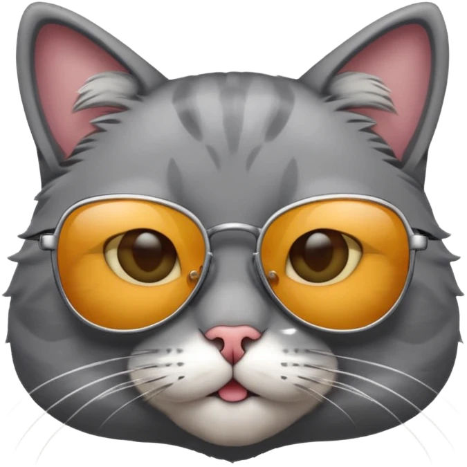 Cat wearing sunglasses emoji