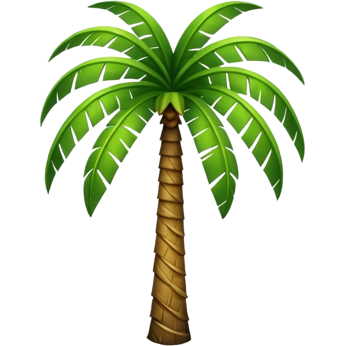 Palm tree no backgrpound emoji