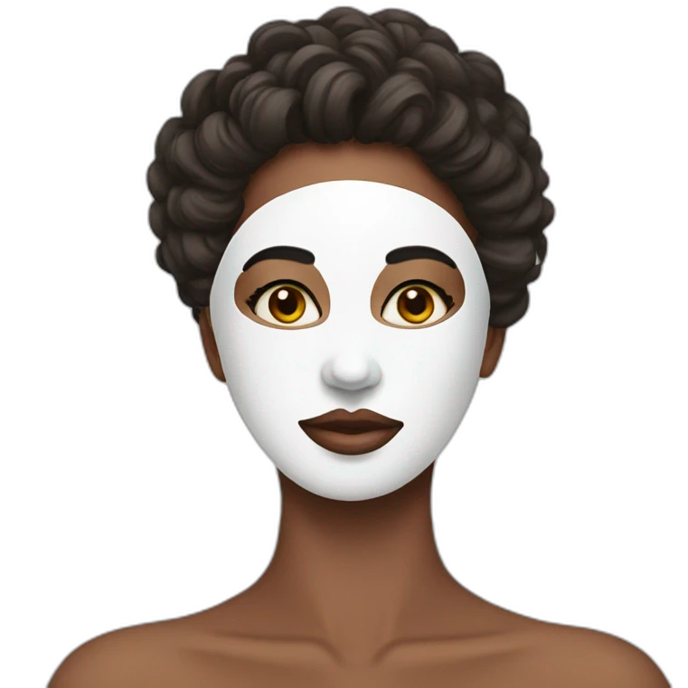 face mask beauty emoji