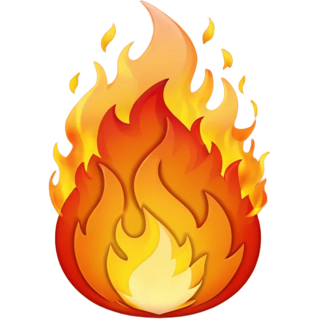 CYBERPUNK FIRE RED emoji