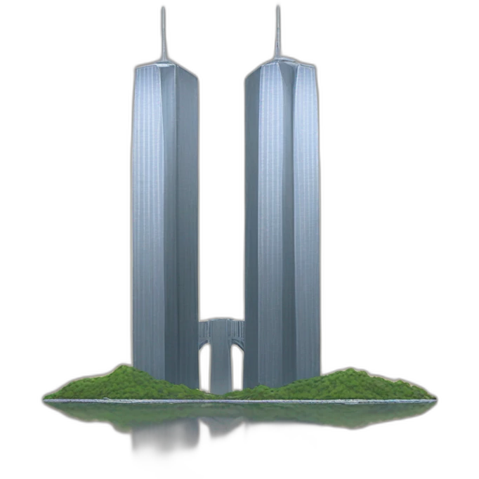 Twin tower emoji