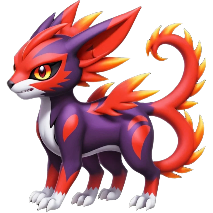 Meloetta-Litten-Guilmon-Darkrai-Pokémon-Fakémon-fusion-hybrid-creature emoji