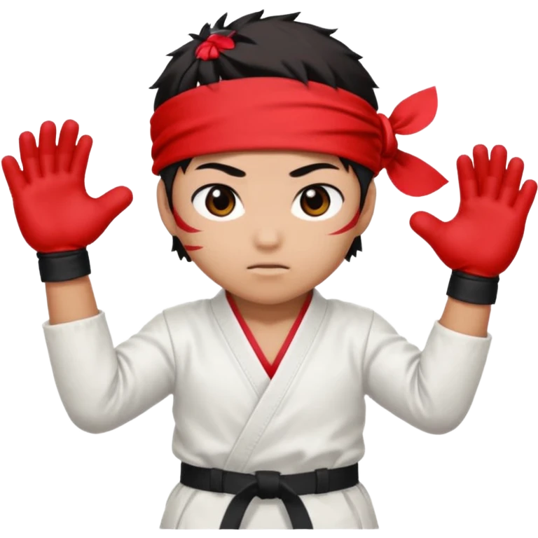Ryu from street fighter  emoji