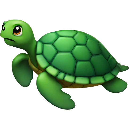 turtle  plastic emoji