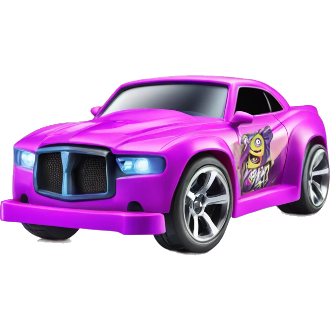 Hot wheels monster high Ghoul Mobile sports car emoji