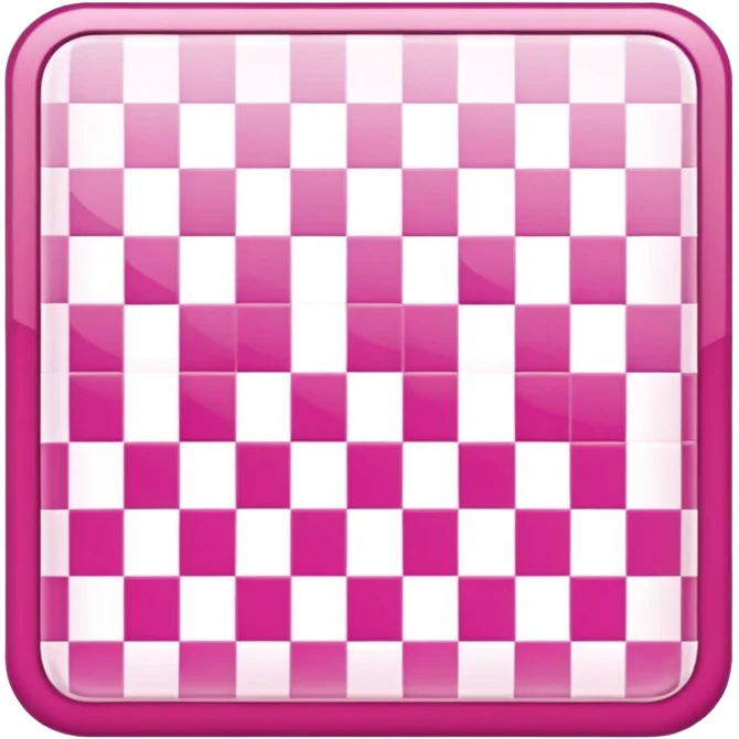 chessboard pink emoji
