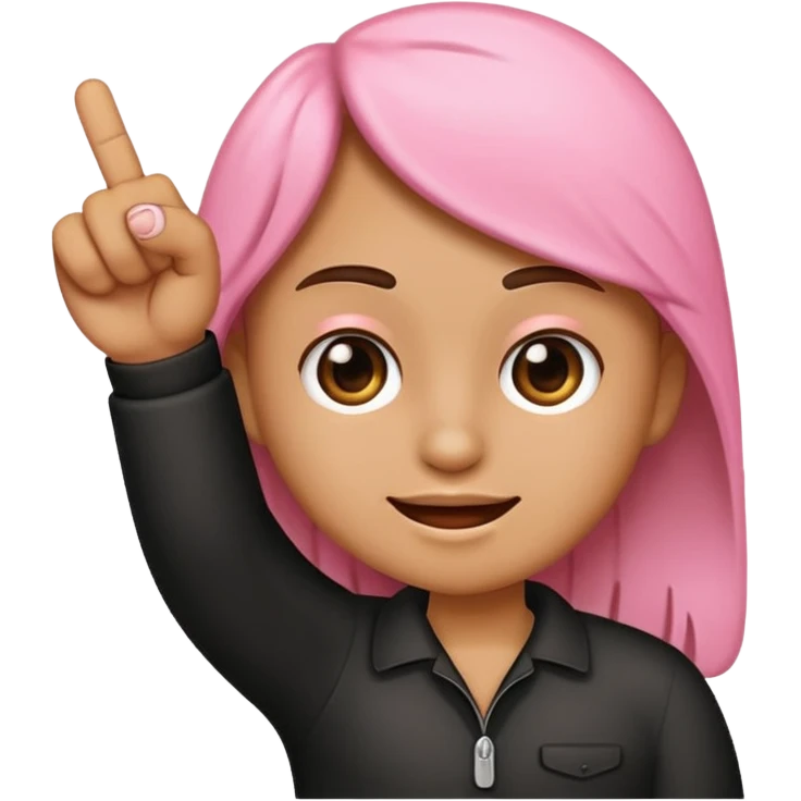 👉 make a emoji with that’s but have the middle finger an pinky also poke out but hide the thumb but keep the ring finger tucked in emoji