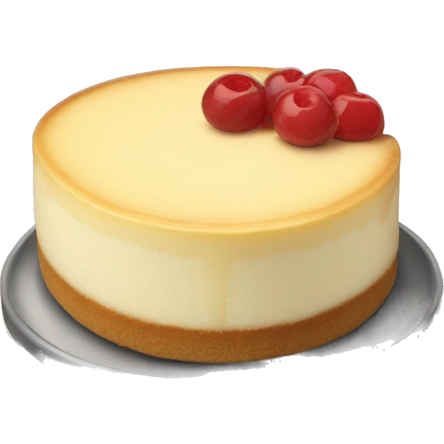 Cheesecake emoji